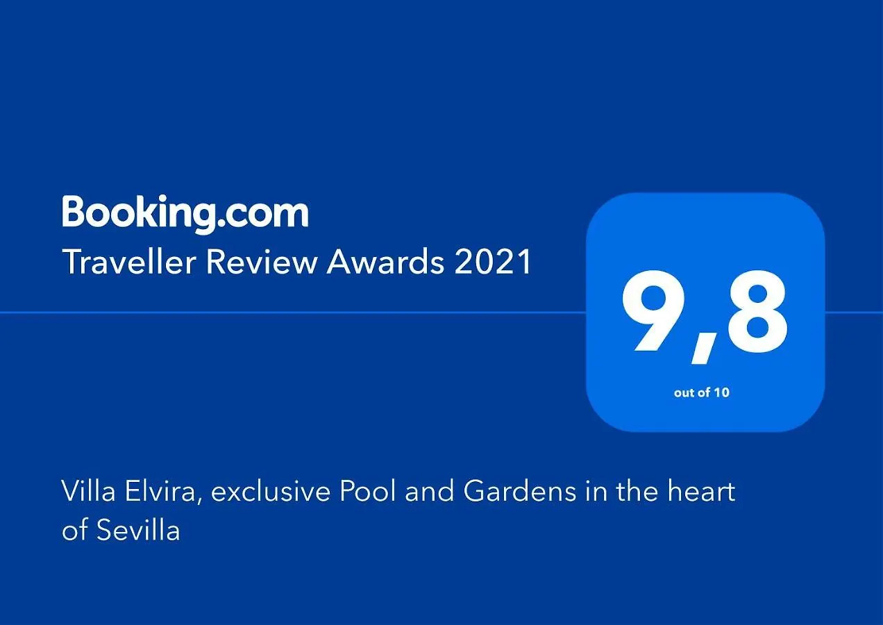 Villa Elvira, Exclusive Pool And Gardens In The Heart Of Sevilla 0*, 세비야 스페인